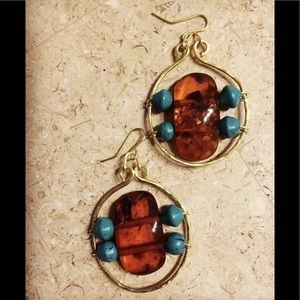 Earrings hand made as Mabry auténtica